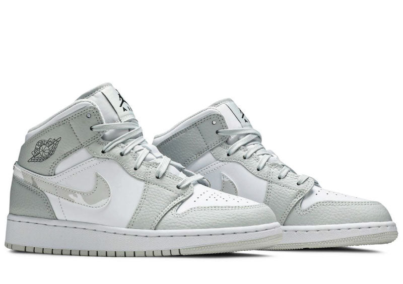 Air Jordan 1 Mid Grey Camo