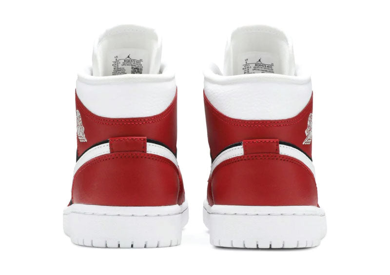 Air Jordan 1 Mid Womens Gym Red Black