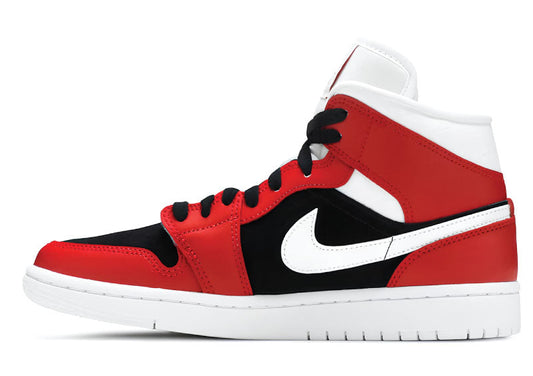 Air Jordan 1 Mid Womens Gym Red Black