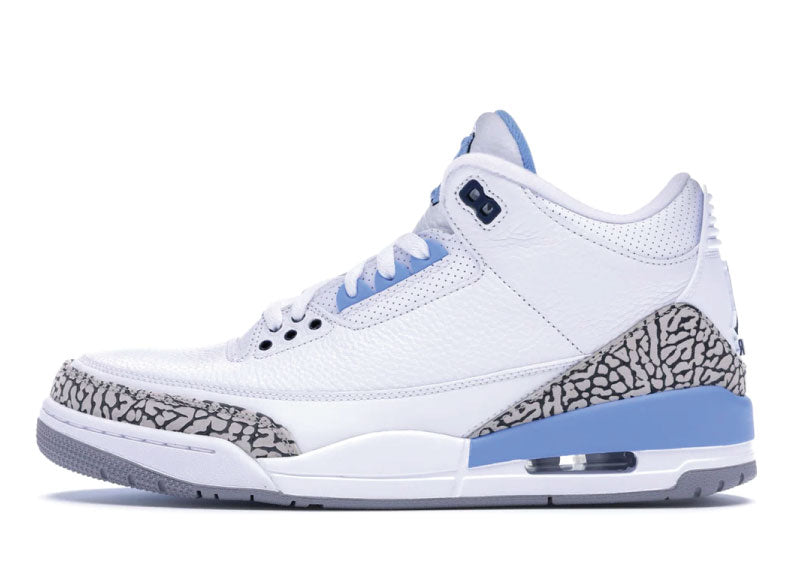 Air Jordan 3 UNC White