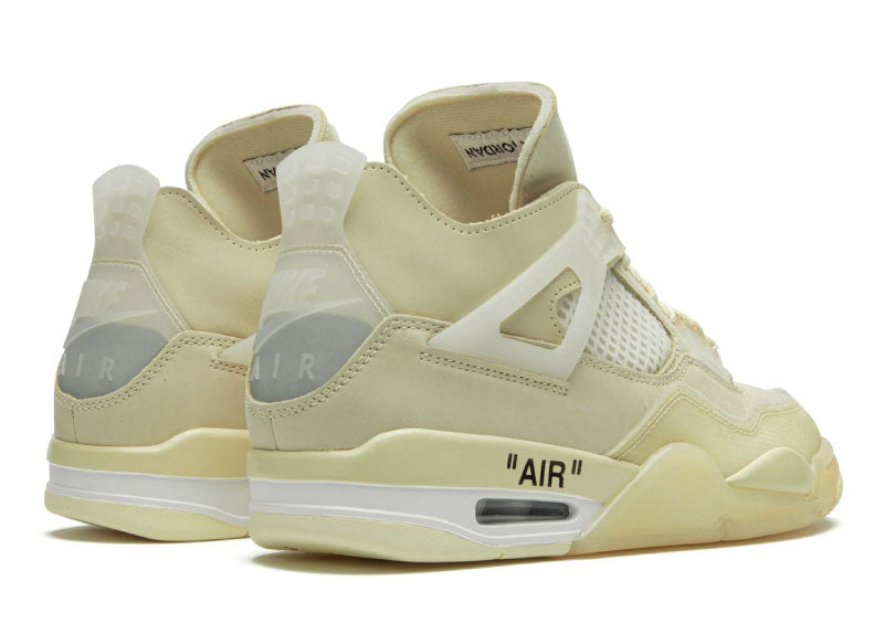 Air Jordan 4 Retro X-Off White Sail