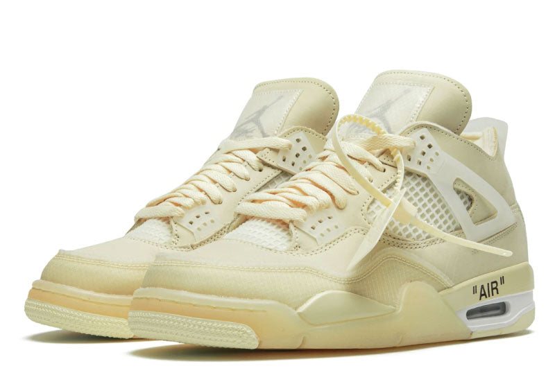 Air Jordan 4 Retro X-Off White Sail