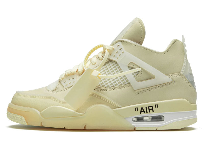 Air Jordan 4 Retro X-Off White Sail