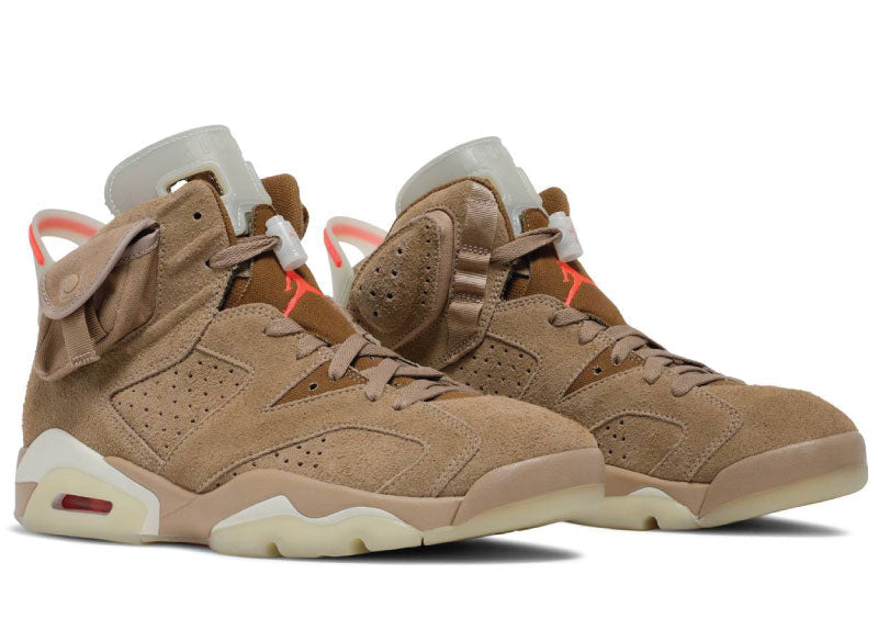 Air Jordan 6 Retro x Travis Scott British Khaki