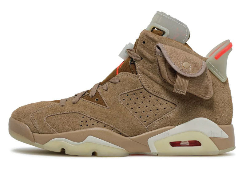 Air Jordan 6 Retro x Travis Scott British Khaki