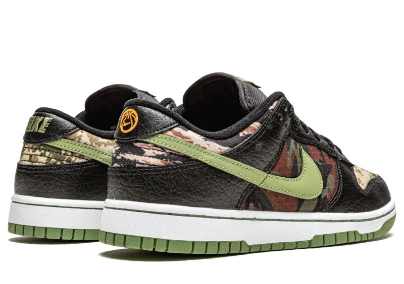 Dunk Low SE Black Multi-Camo