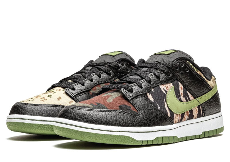 Dunk Low SE Black Multi-Camo