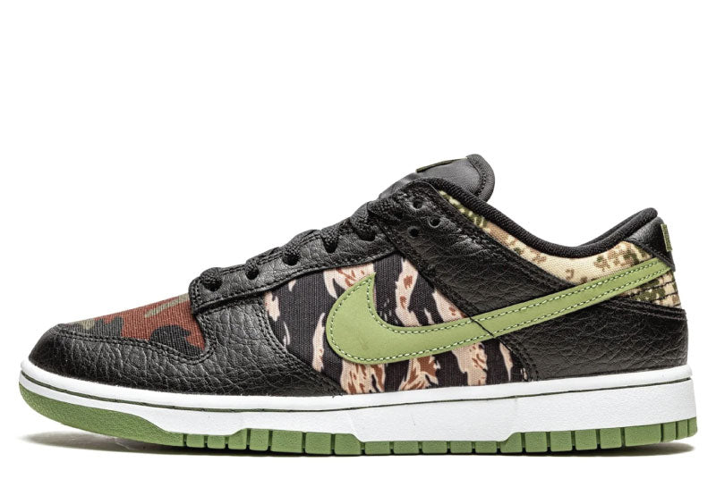 Dunk Low SE Black Multi-Camo