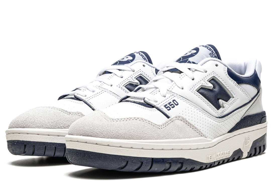 New Balance 550 White Navy