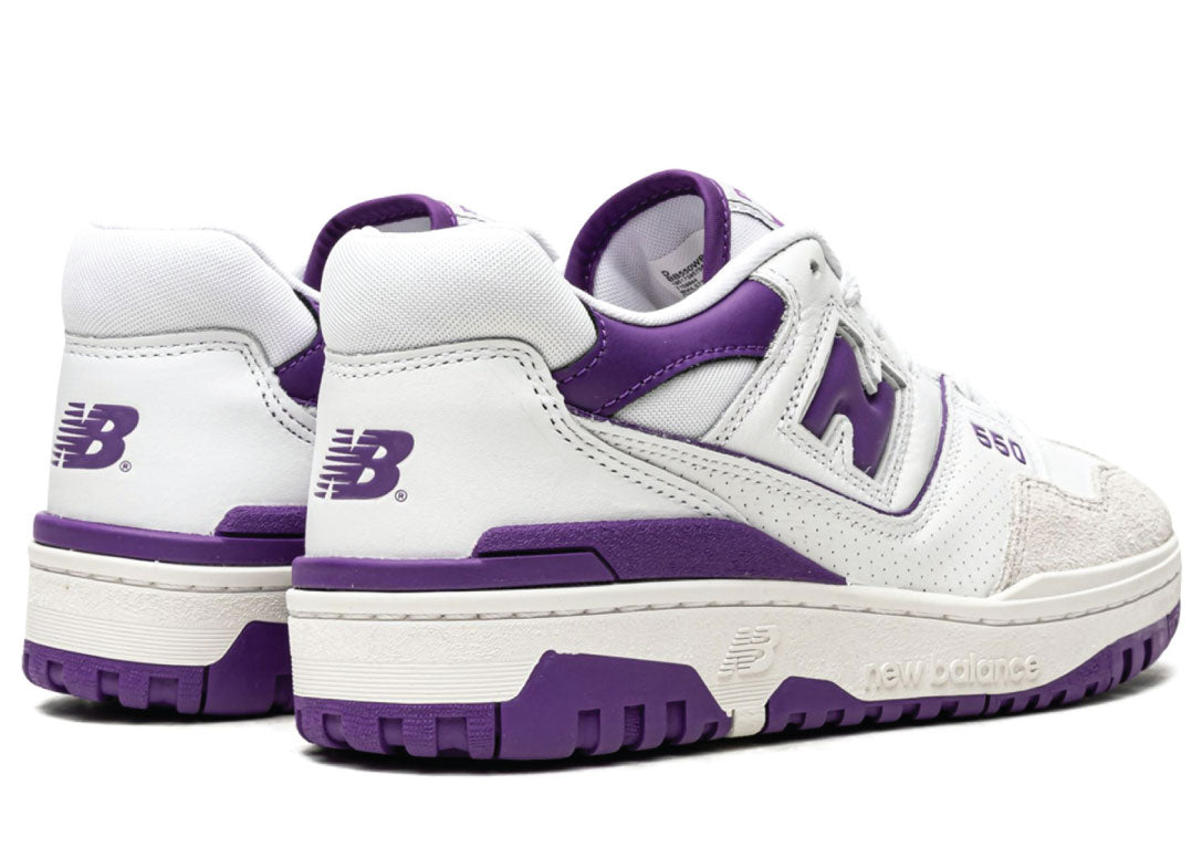 New Balance 550 White Purple