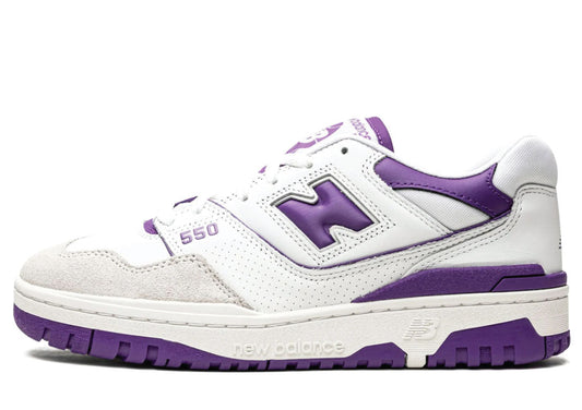 New Balance 550 White Purple