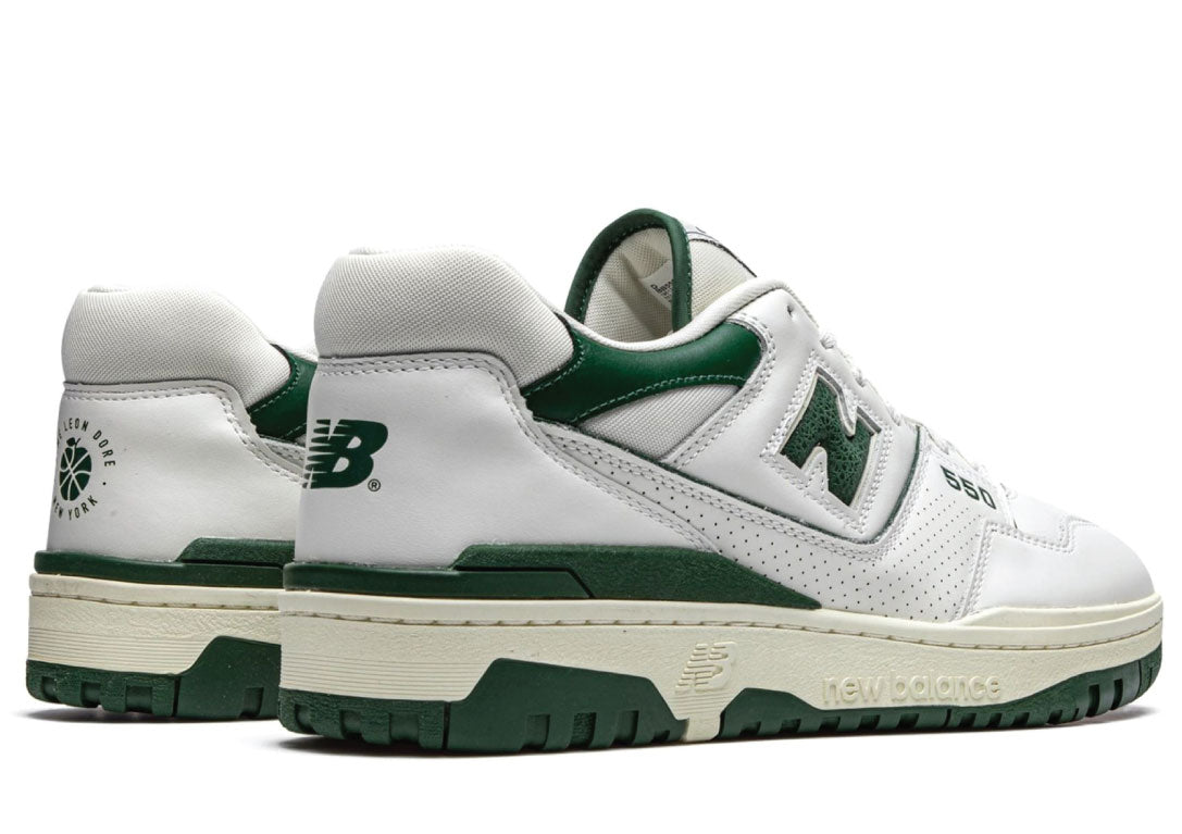 New Balance 550 x Aime Leon Dore White Green