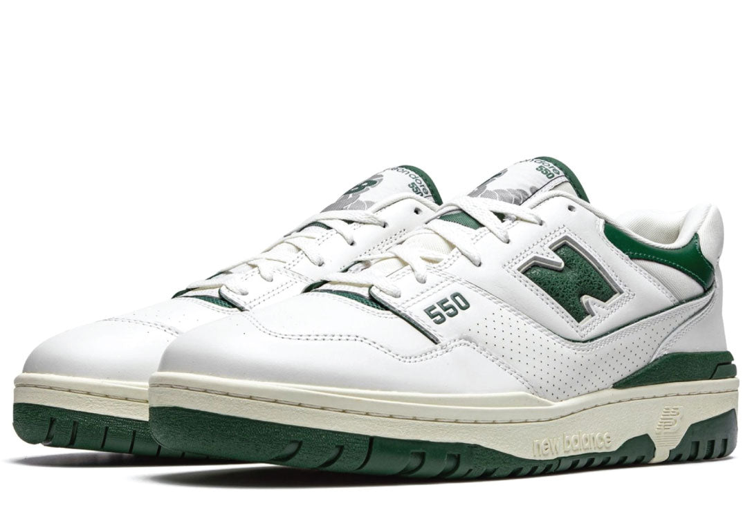 New Balance 550 x Aime Leon Dore White Green