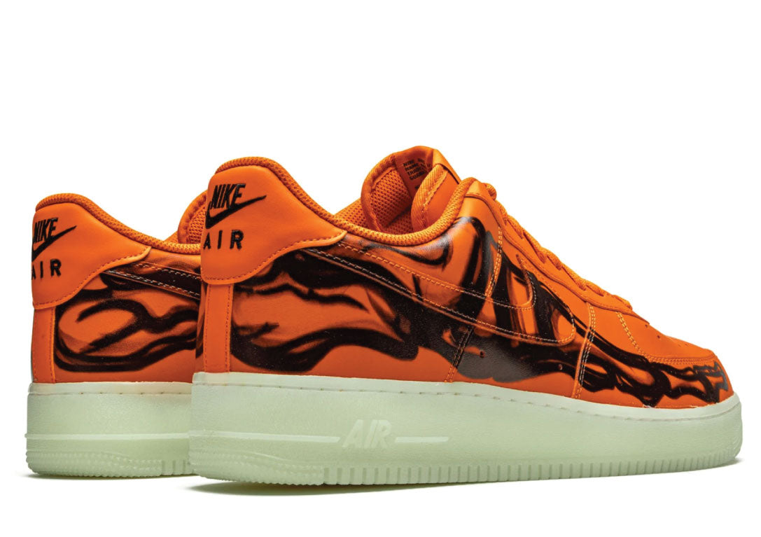 Nike Air Force 1 Skeleton Orange