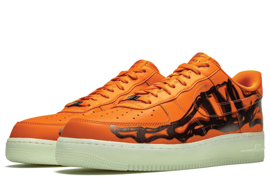 Nike Air Force 1 Skeleton Orange