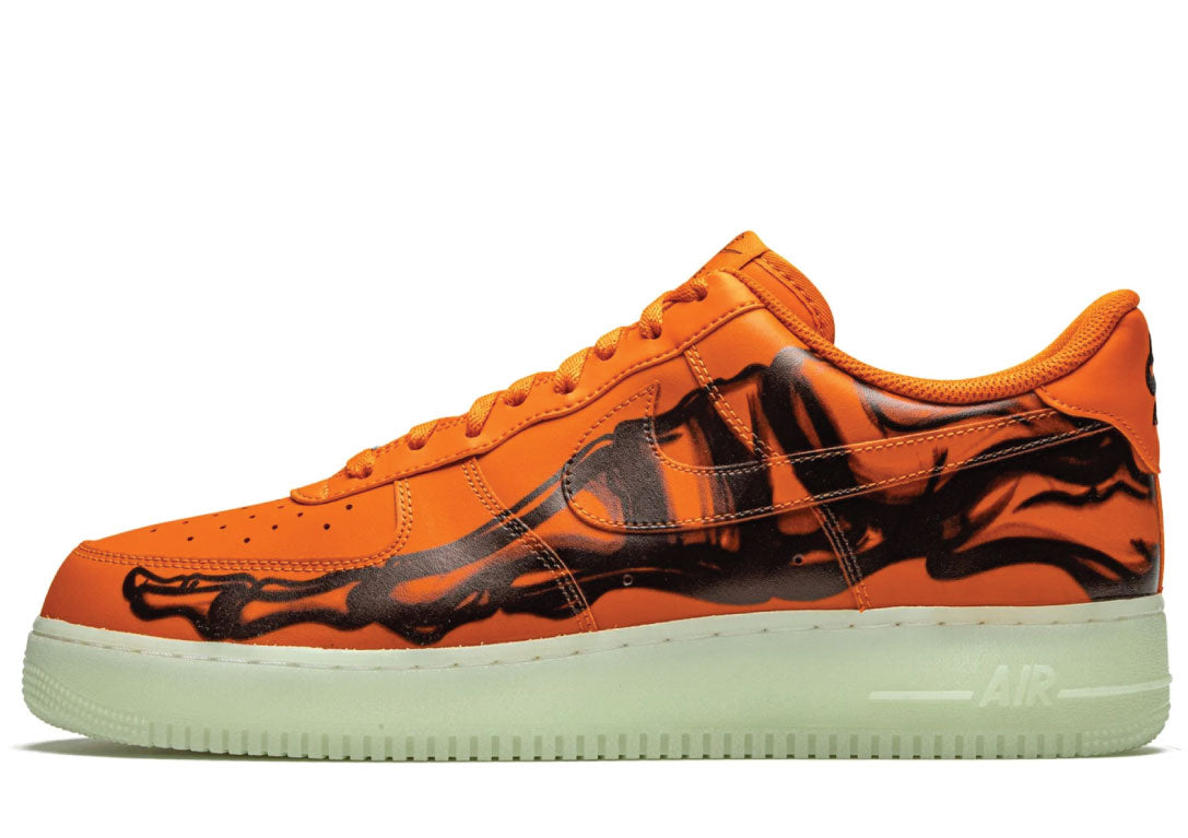 Nike Air Force 1 Skeleton Orange