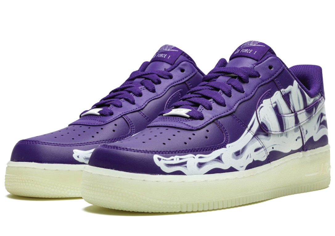 Nike Air Force 1 Skeleton Purple