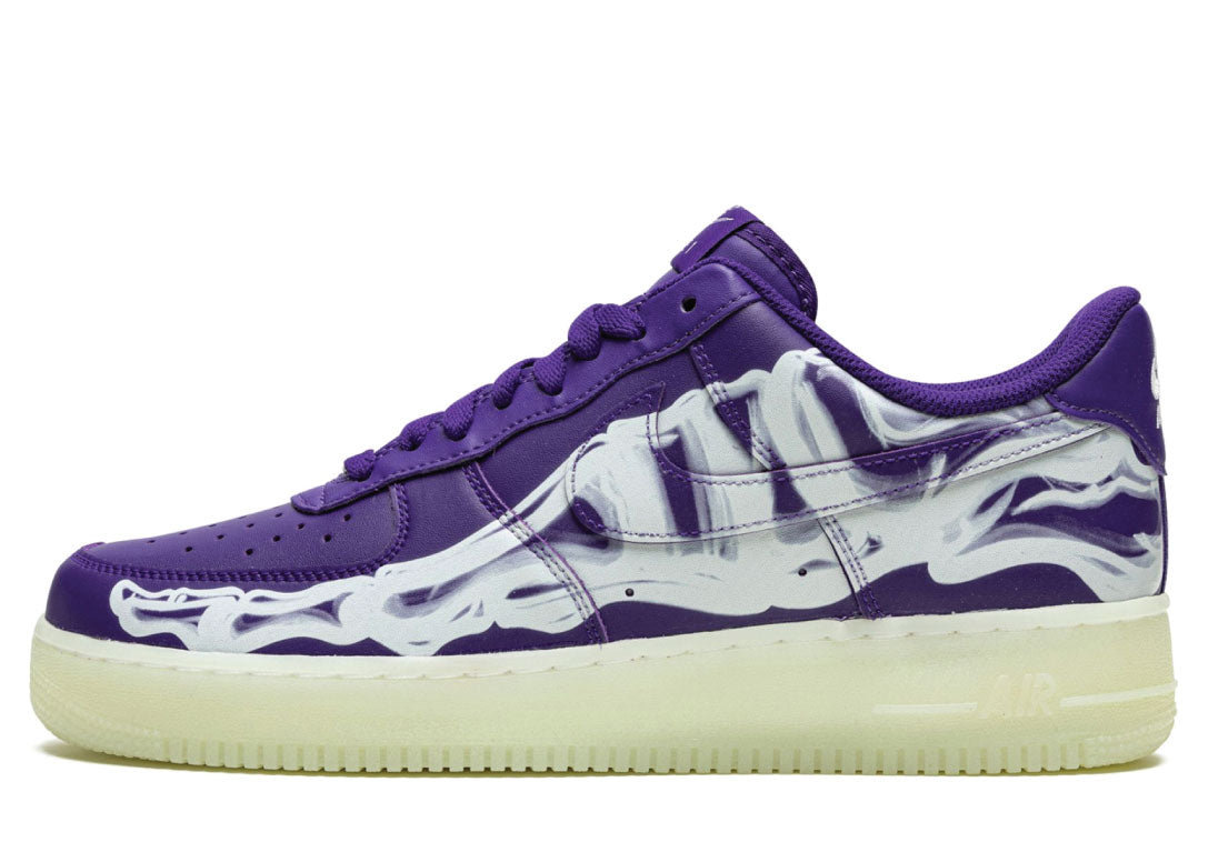 Nike Air Force 1 Skeleton Purple