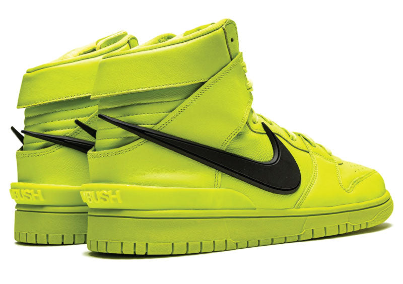 Nike Dunk High x Ambush Flash Lime