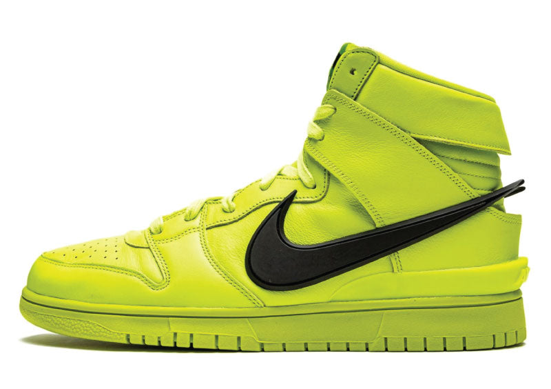 Nike Dunk High x Ambush Flash Lime