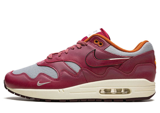 Patta x Air Max 1 Rush Maroon