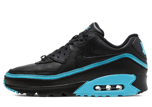 Undefeated X Nike Air Max 90 Black Blue Fury