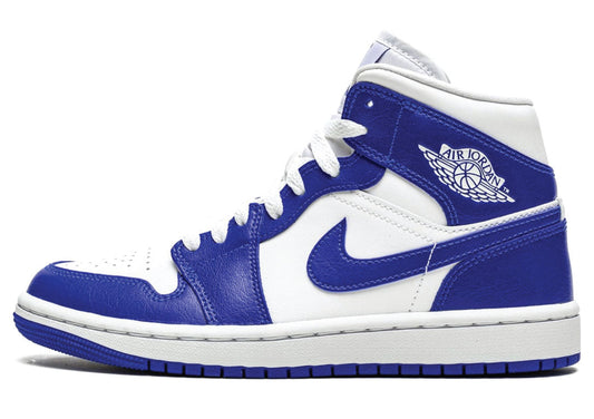 Wmns Air Jordan 1 Mid Kentucky Blue