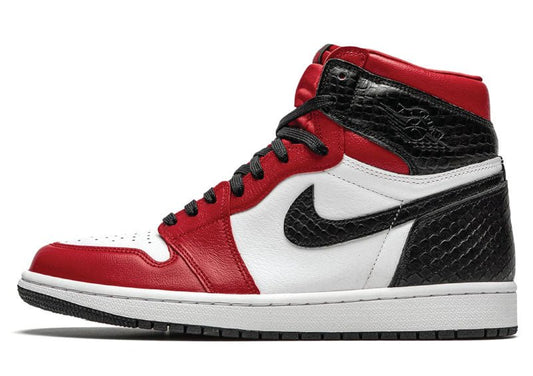 Air Jordan 1 High OG Satin Black Toe (Wmns) - Sneakers of London