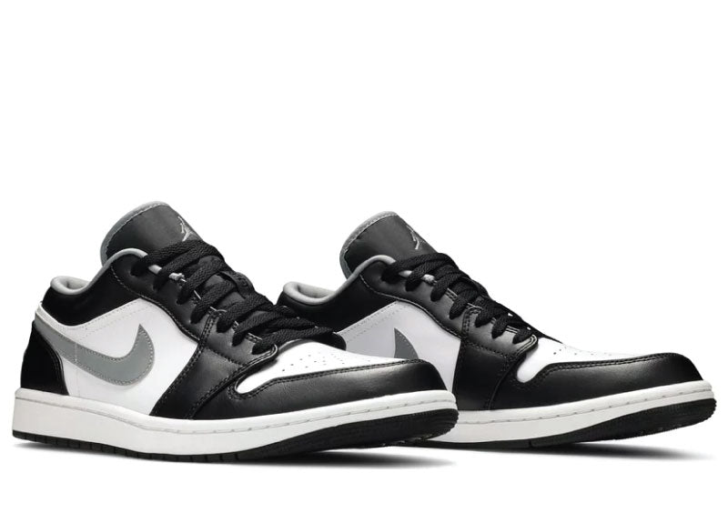 Air Jordan 1 Low Black White Grey GS - Sneakersoflondon