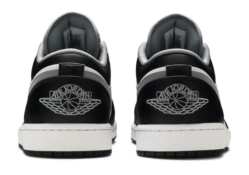 Air Jordan 1 Low Black White Grey GS - Sneakersoflondon